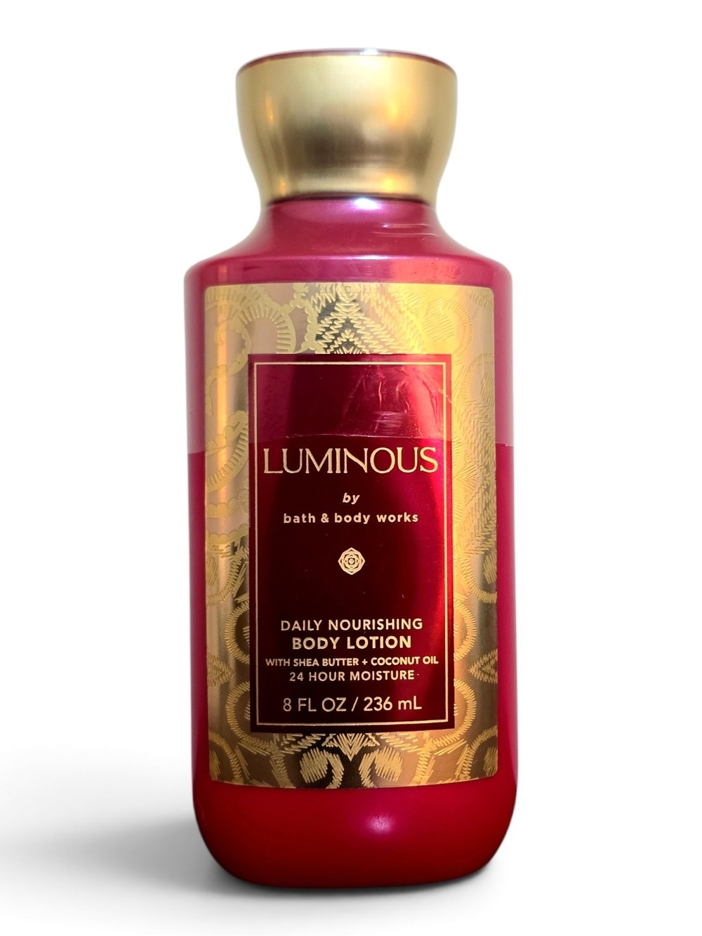 Bath & Body Works Luminous Daily Nourishing Body Lotion - Red & Gold